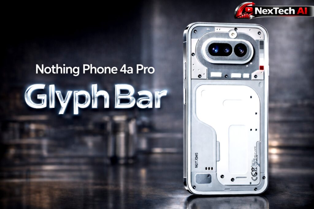 Nothing Phone 4a Pro Glyph Bar