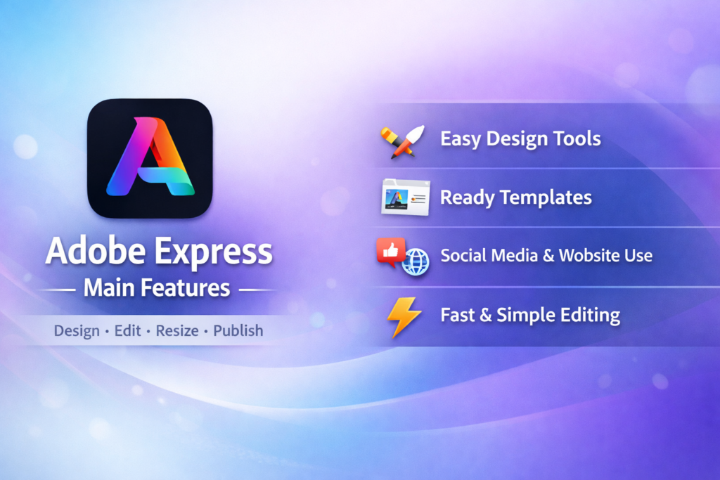 Adobe Express free thumbnail aur video banane ka tool