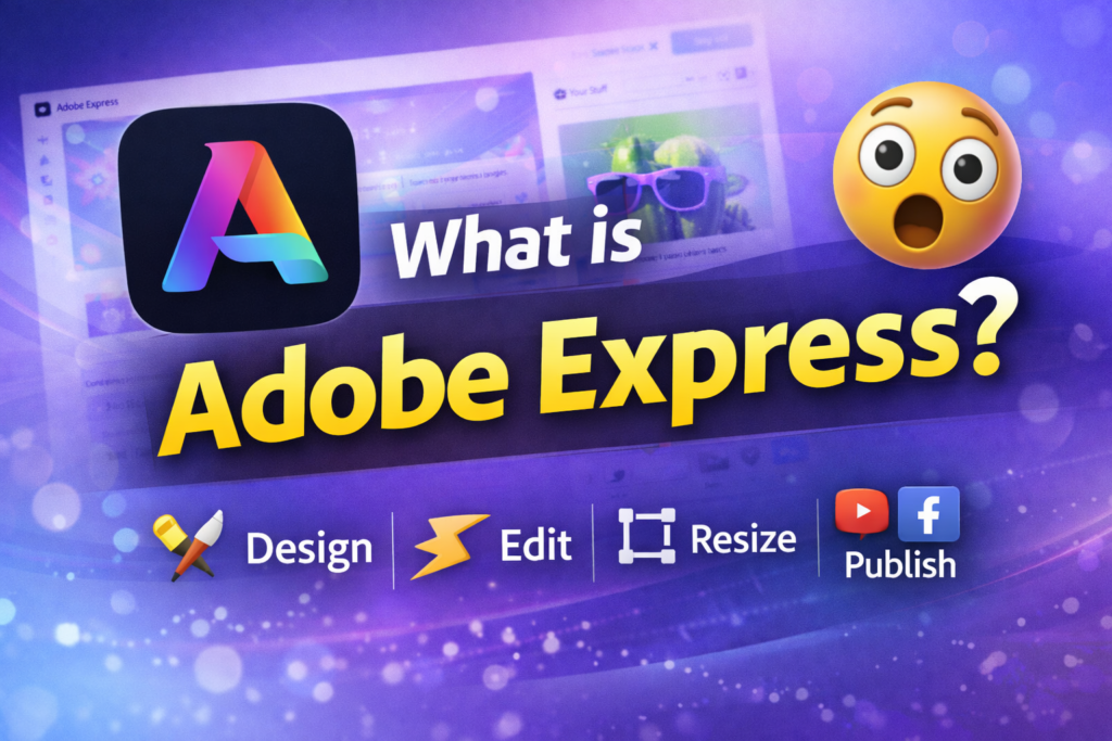Adobe Express se thumbnail aur video kaise banaye