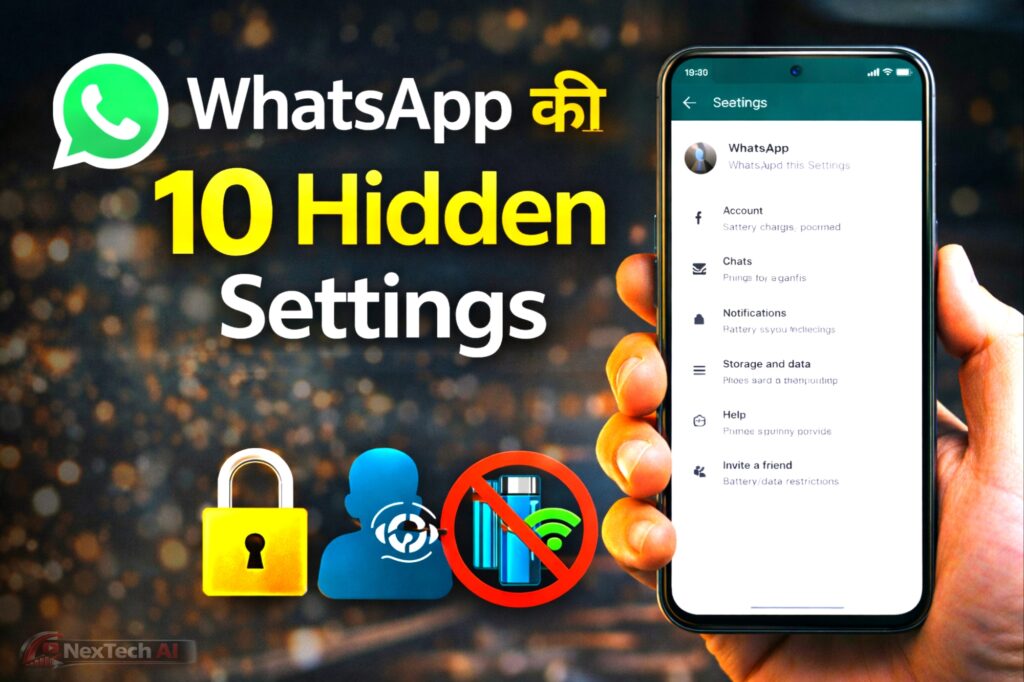 WhatsApp की 10 Hidden Settings